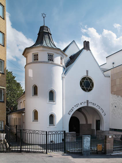 Bilde av synagoge på St Haugen